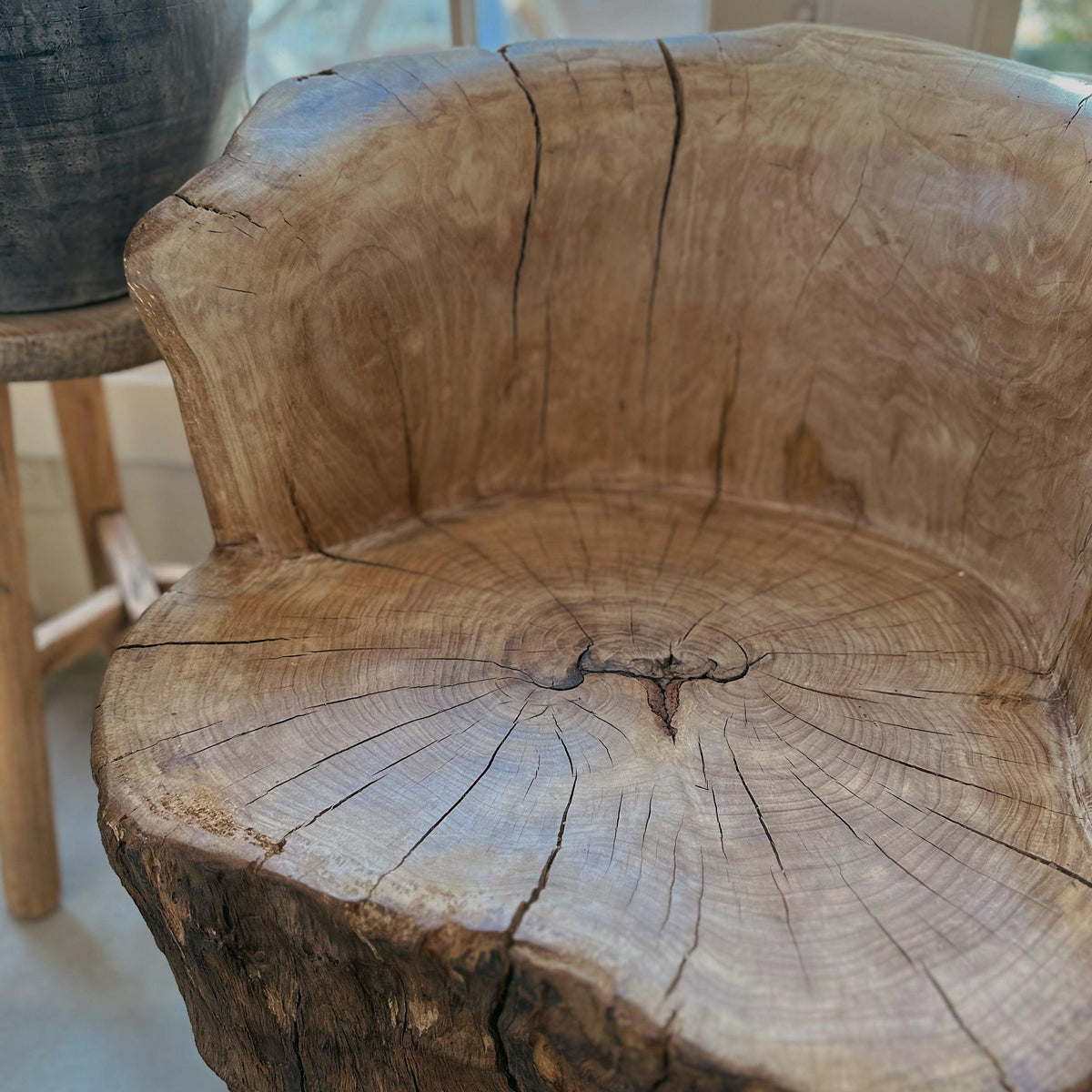 Carved Wood Chair - Large - Cultheir 