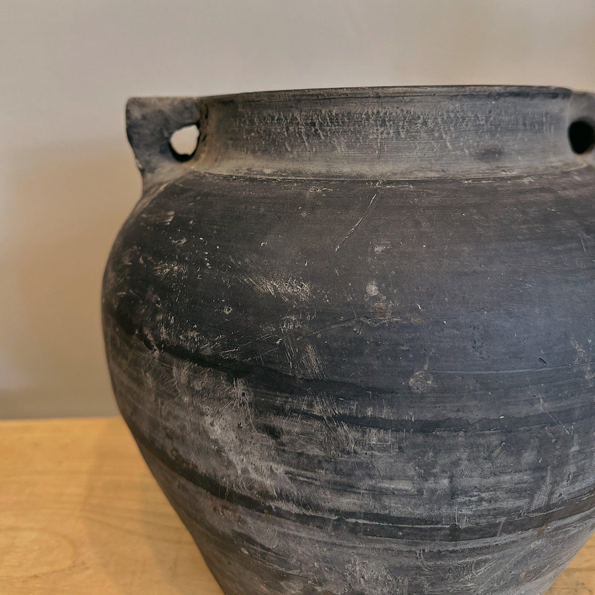 Grey Pot with Two Ears - Cultheir 