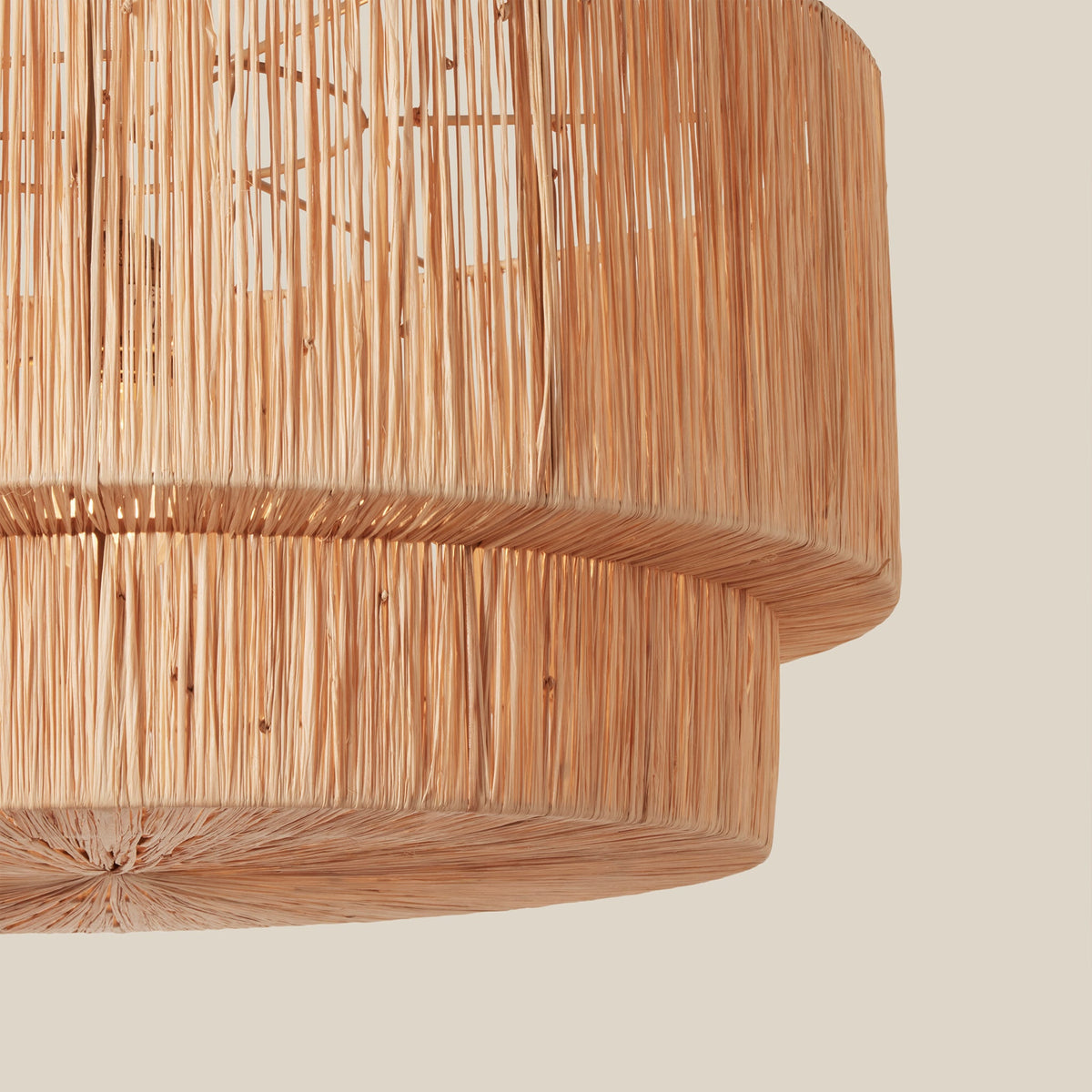 Cocktail Two-Tier Grass Pendant - alternate view