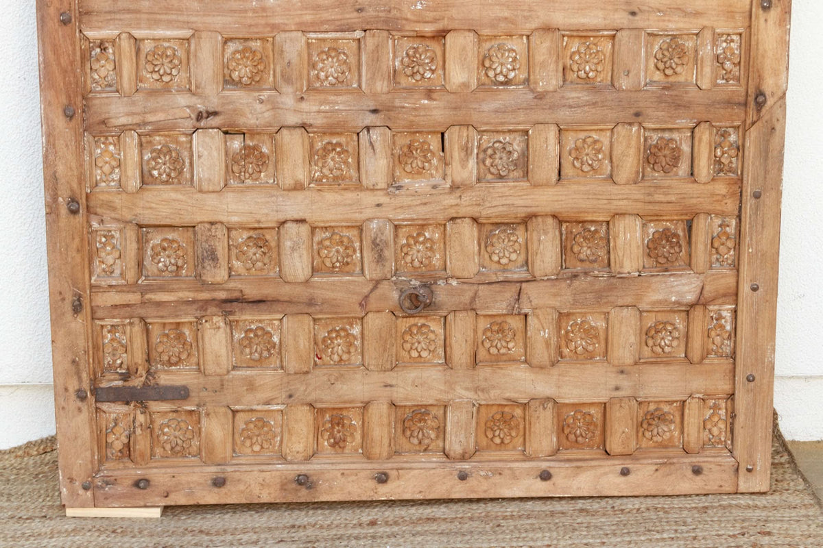18th Century Bikaner Carved Ceiling Panel - Cultheir