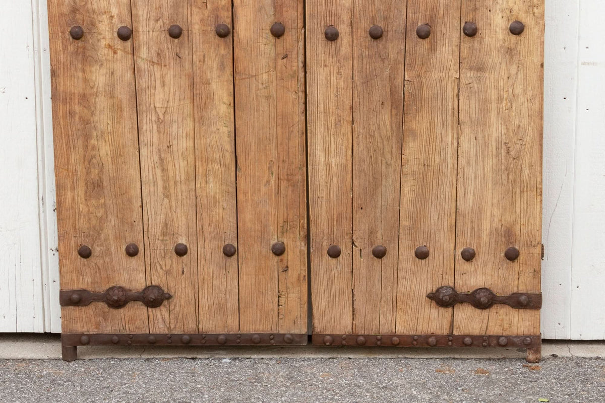 8&#39; Tall Antique Chinese Palace Doors - Cultheir
