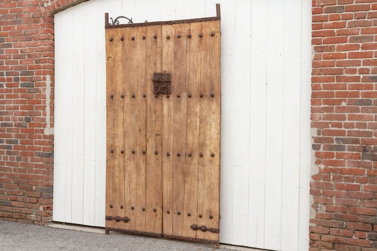 8&#39; Tall Antique Chinese Palace Doors - Cultheir