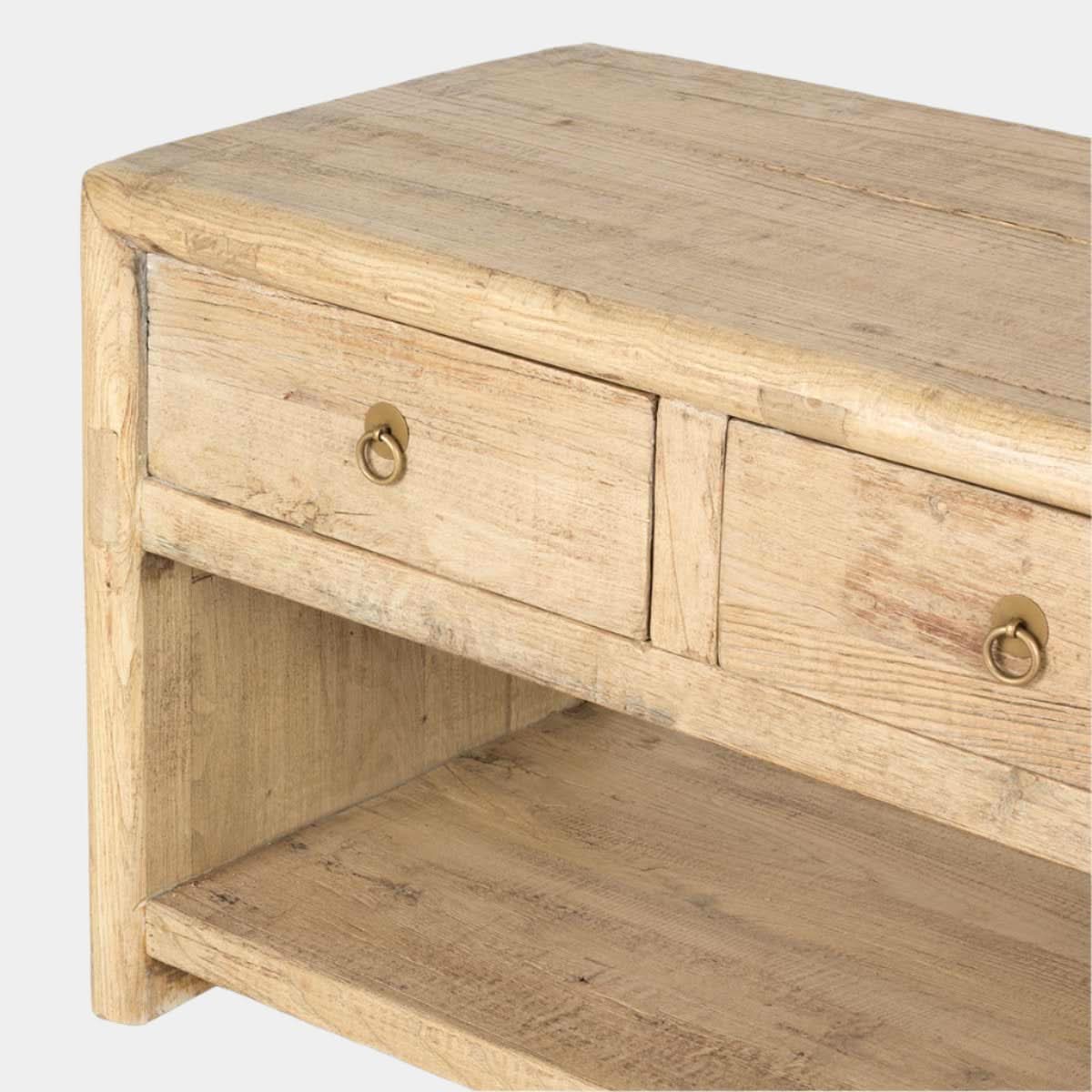 Ara Elm Low Cabinet
