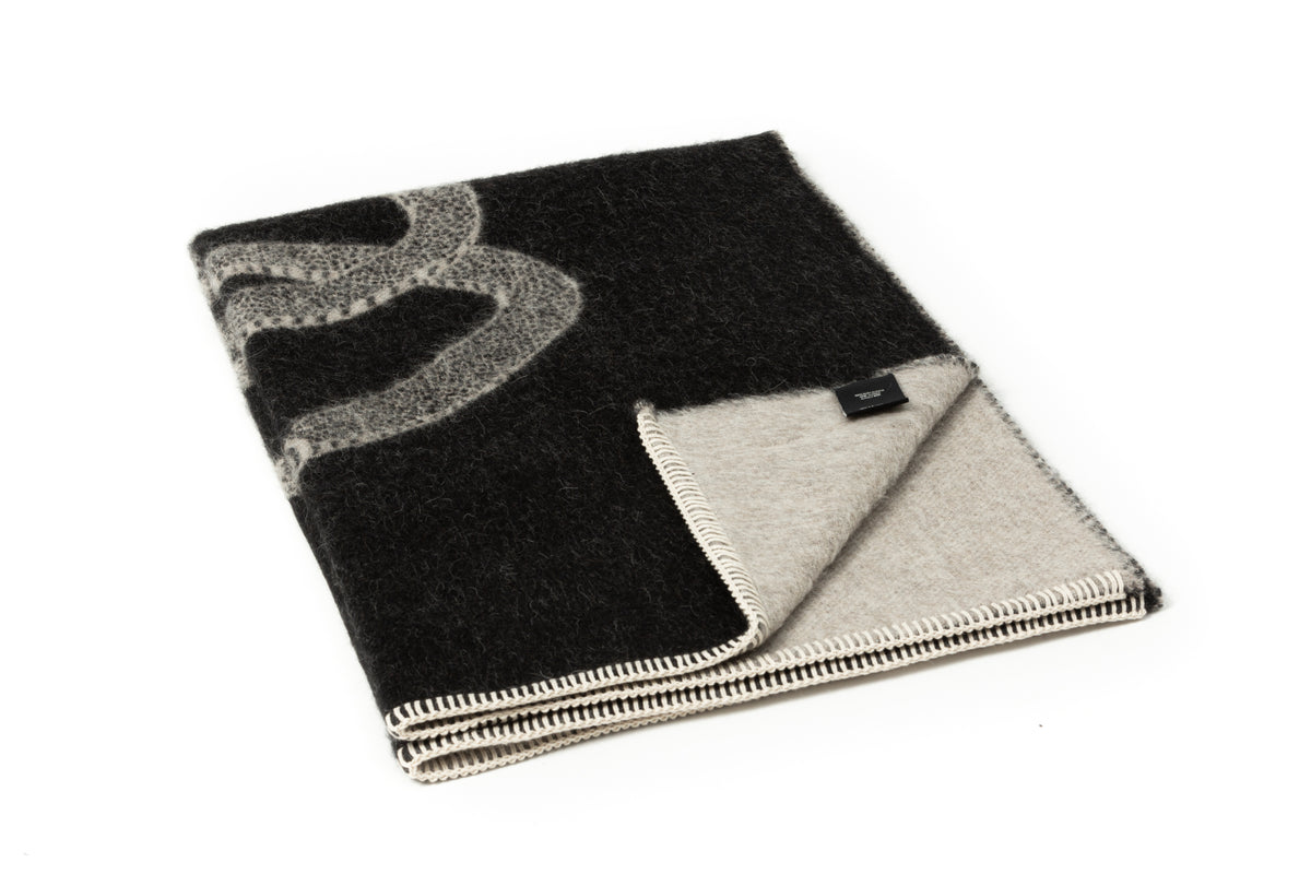 Jeté Mason. Sans teinture