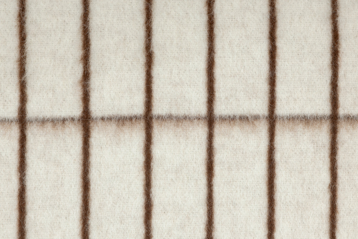 AALTO HEIRLOOM BLANKET. ZERO DYE