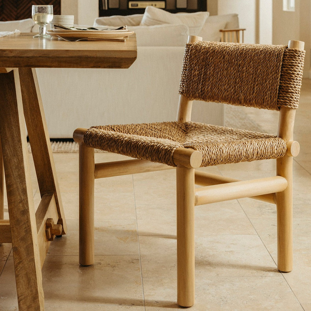 Hacienda Dining Chair - side view