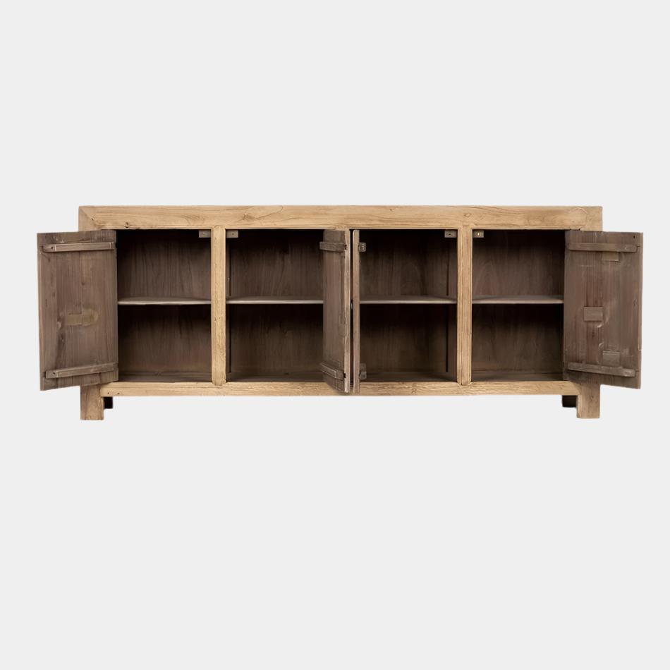 Four Door Elm Sideboard