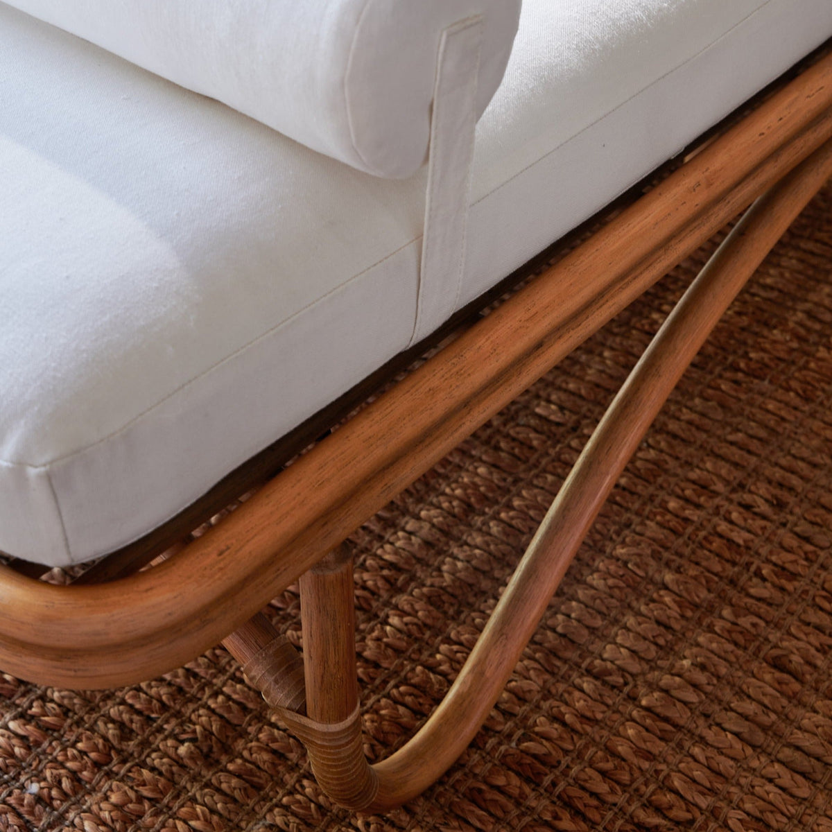 Margot Rattan Daybed - side view
