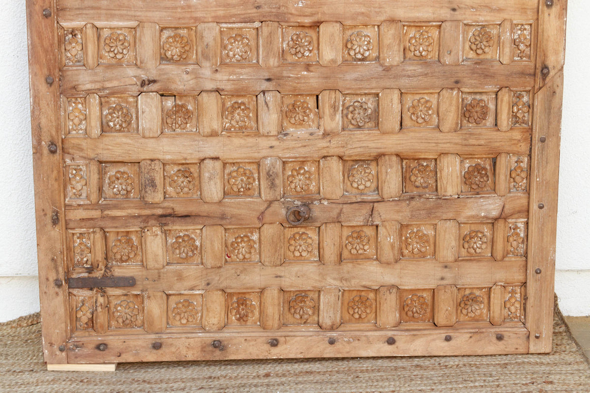 18th Century Bikaner Carved Ceiling Panel