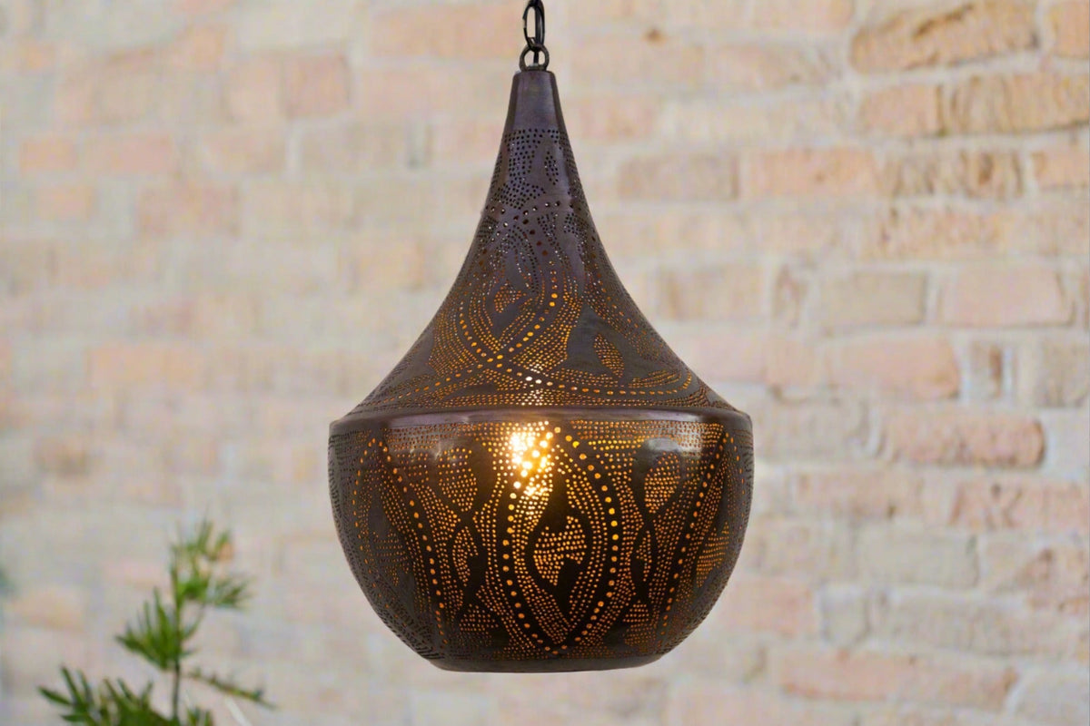 Faiz Moorish Sphere Pendant Lantern