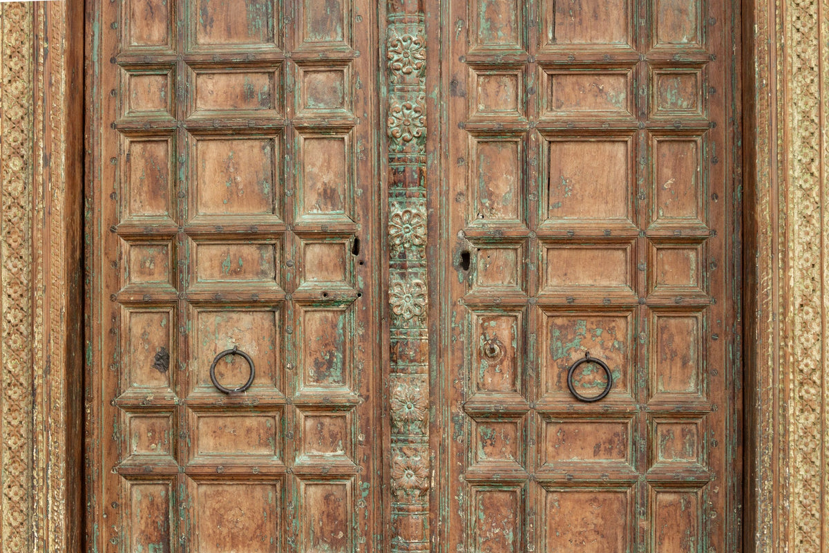 Early 1800’s Grand Haryana Indian Entrance Door