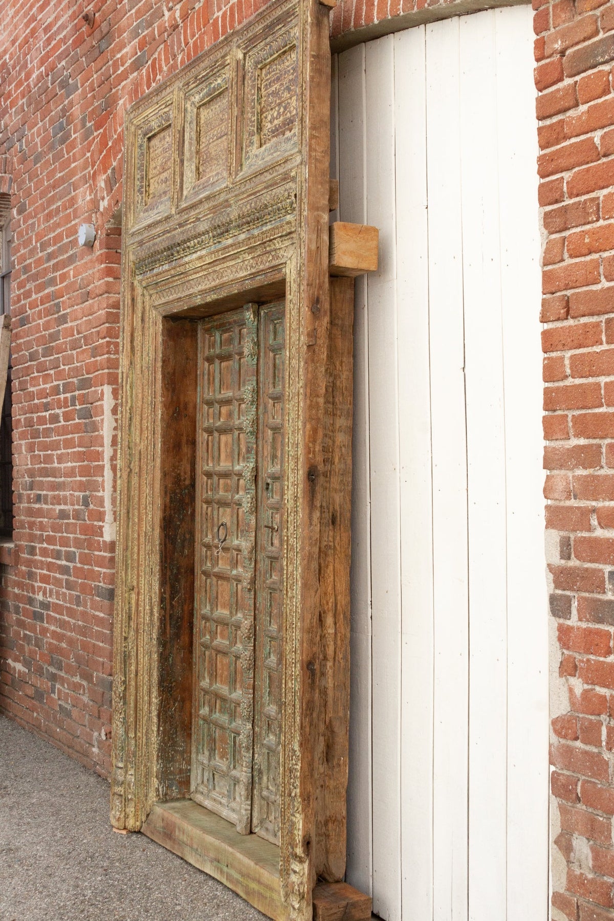 Early 1800’s Grand Haryana Indian Entrance Door