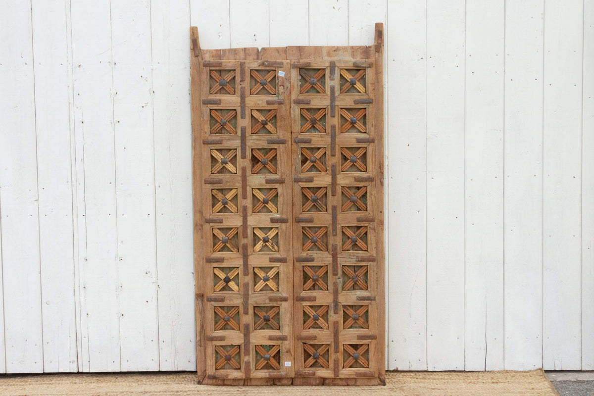 Pair of Small Antique Rajasthani Doors