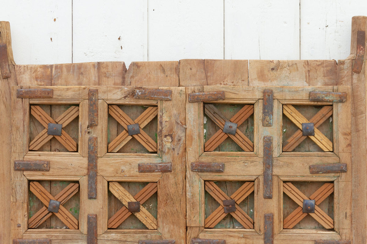 Pair of Small Antique Rajasthani Doors