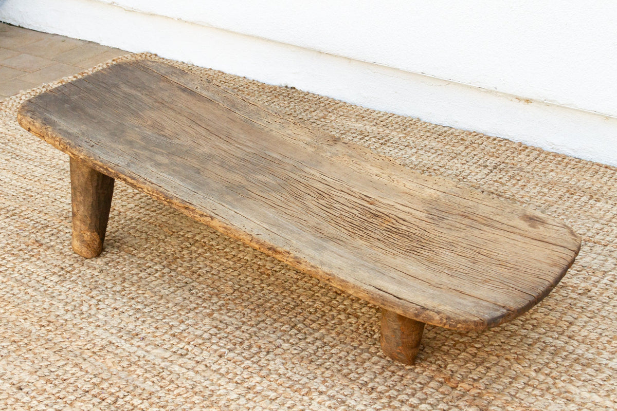 Antique Slope Top Senufo Table