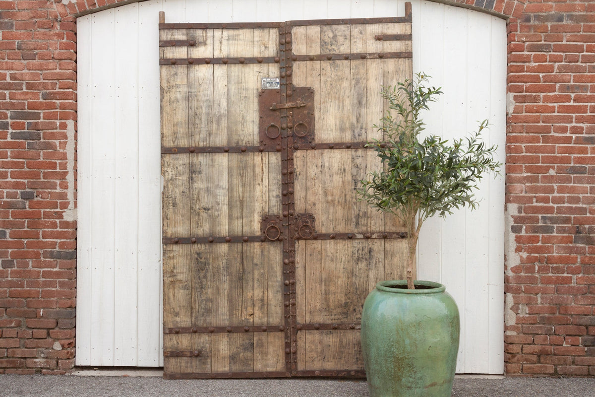 Pair of Grand Asian Entrance Doors