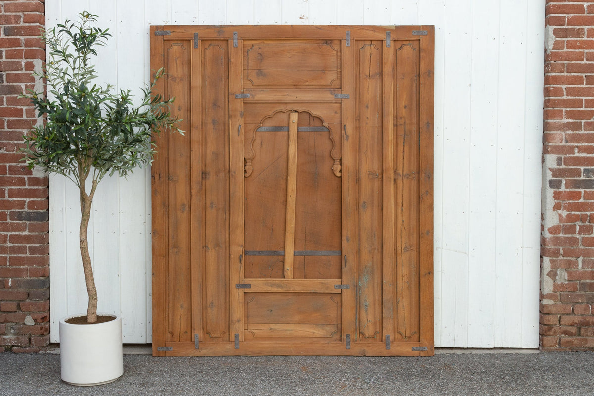 Antique Arched Indian Wall Facade