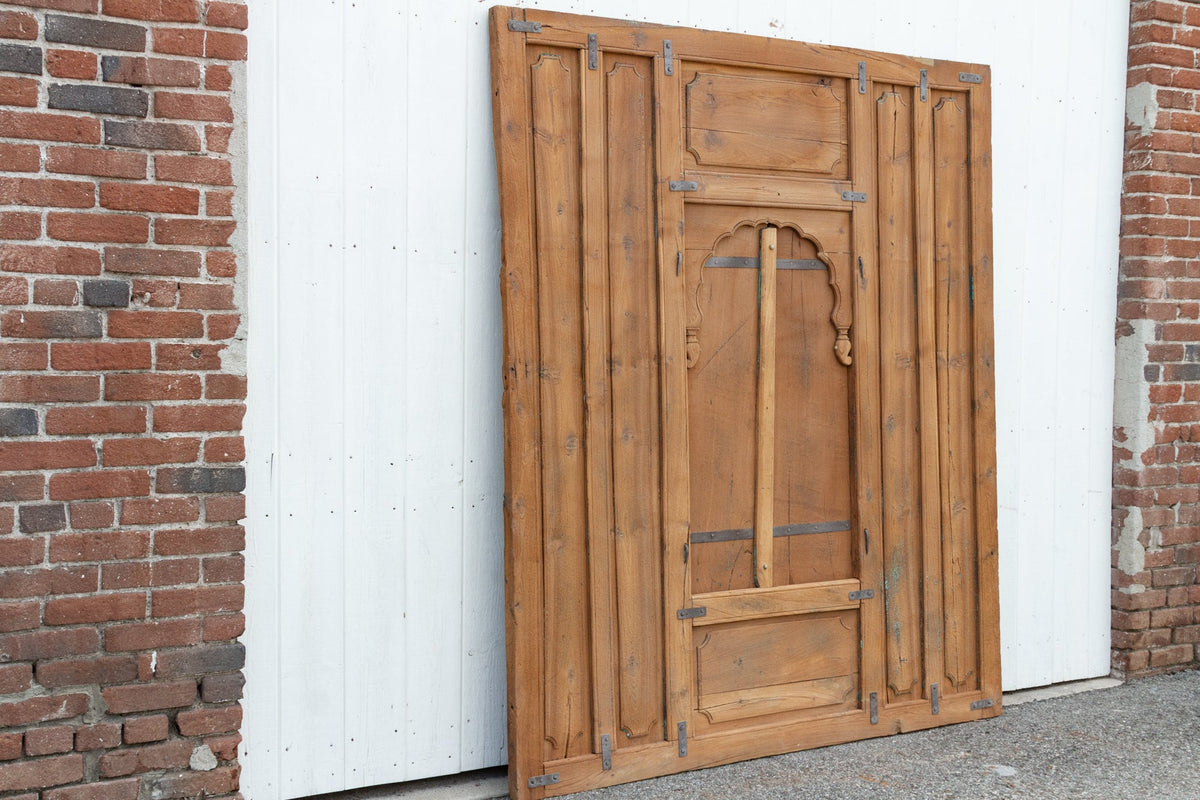 Antique Arched Indian Wall Facade