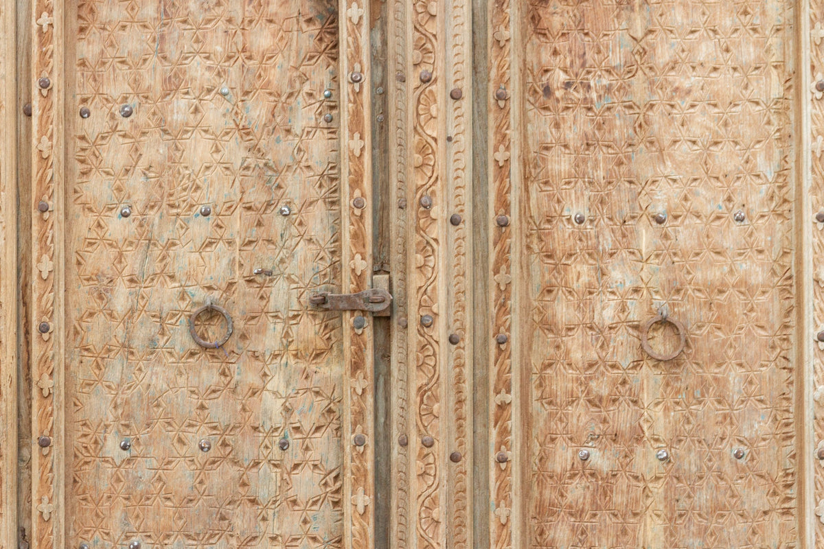 Pair of Antique Moorish Entry Doors