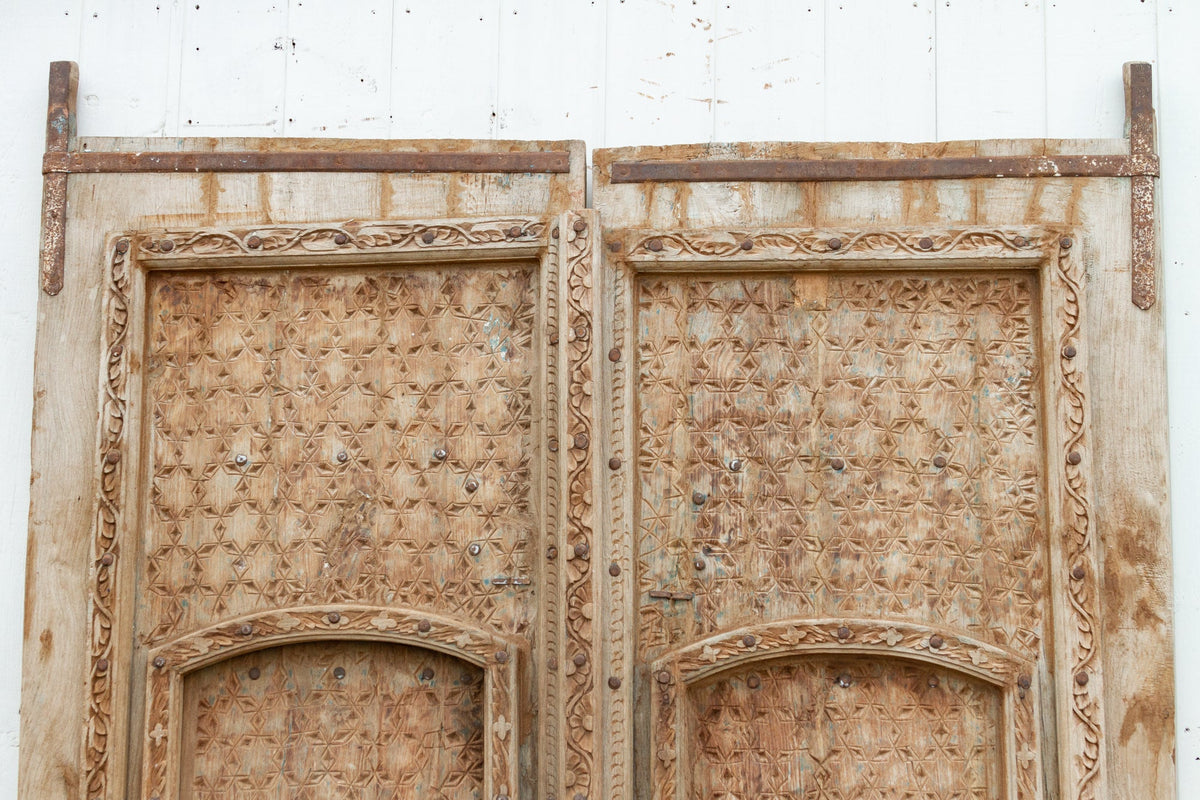 Pair of Antique Moorish Entry Doors