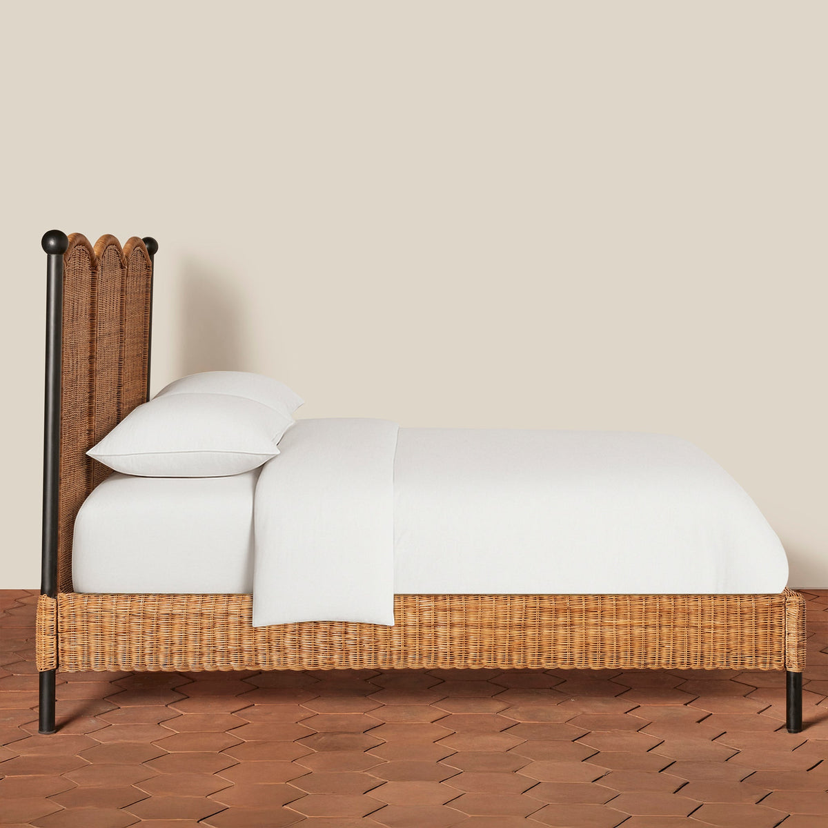 Lacoste Queen Bed - side view