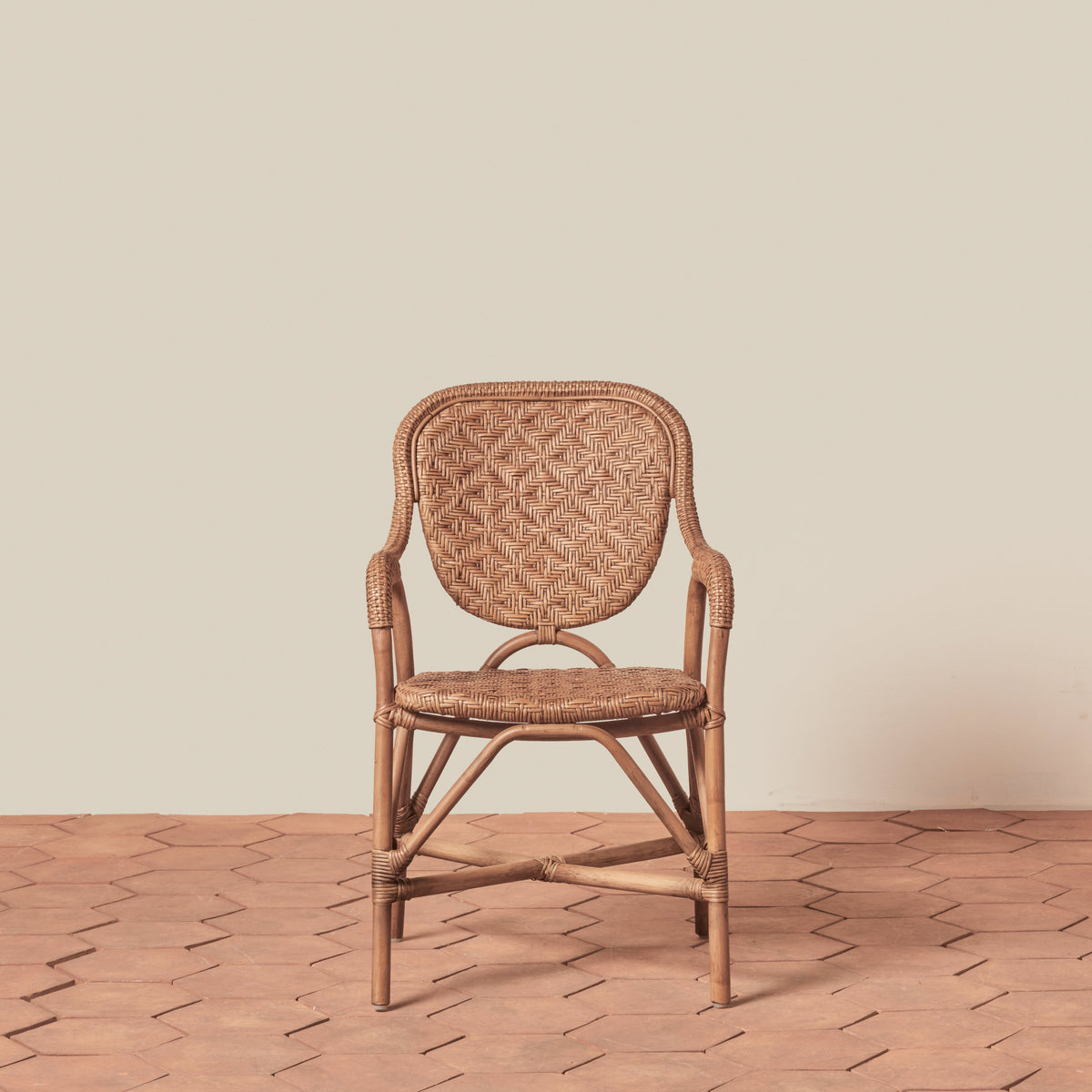 Portofino Arm Chair - detail view showing craftsmanship