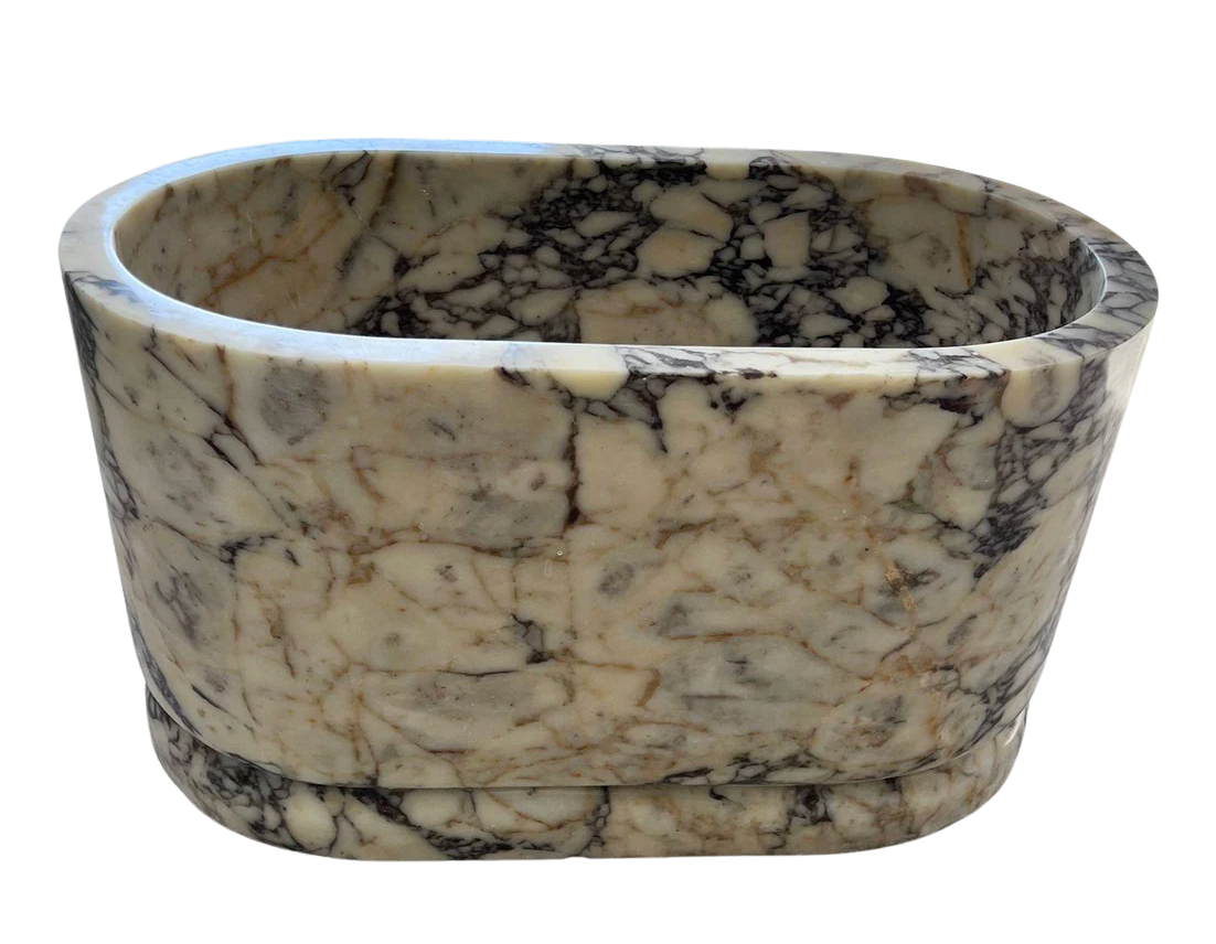Calacatta Viola Marble Bathtub