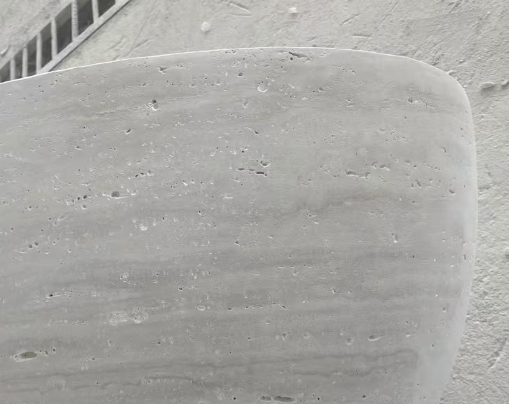 Sandblasted Travertine Bathtub