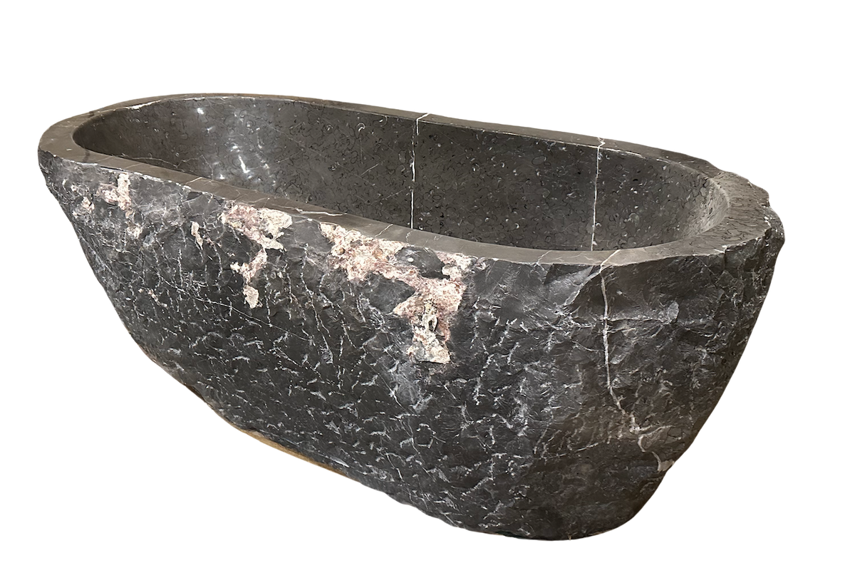 Saint Thomas Black Marble Bathtub