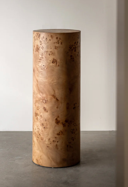 Vernier Plinth - Natural &amp; Tabac