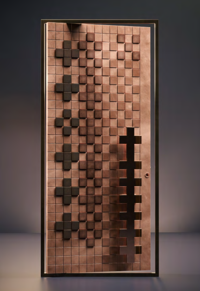 THE COPPER CASCADE DOOR