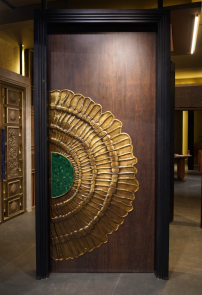 THE BRASS SHELL SERENITY DOOR