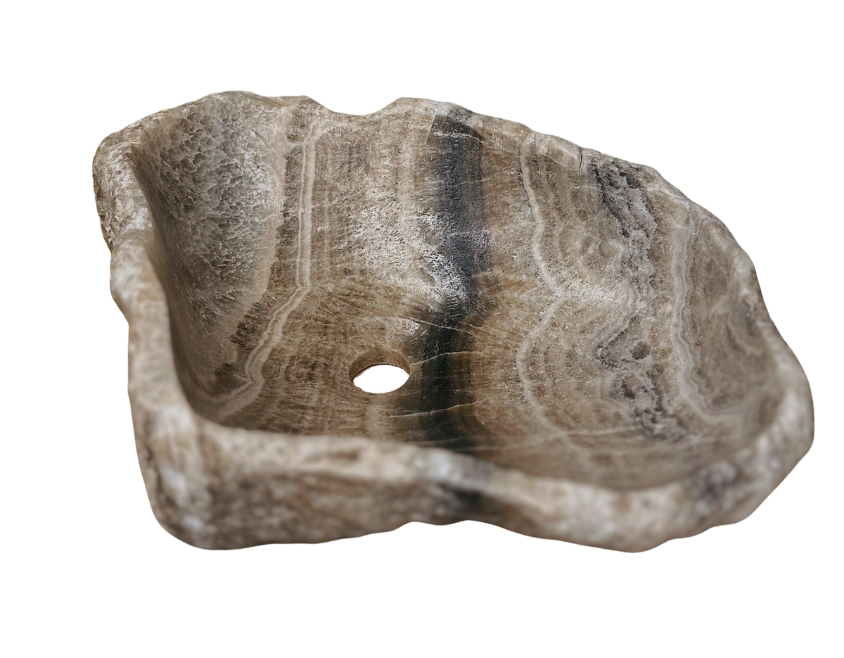 Monolith Onyx Stone Sinks - Beige, Brown, Red, White