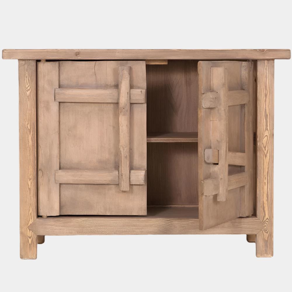 Two Door Elm Cabinet