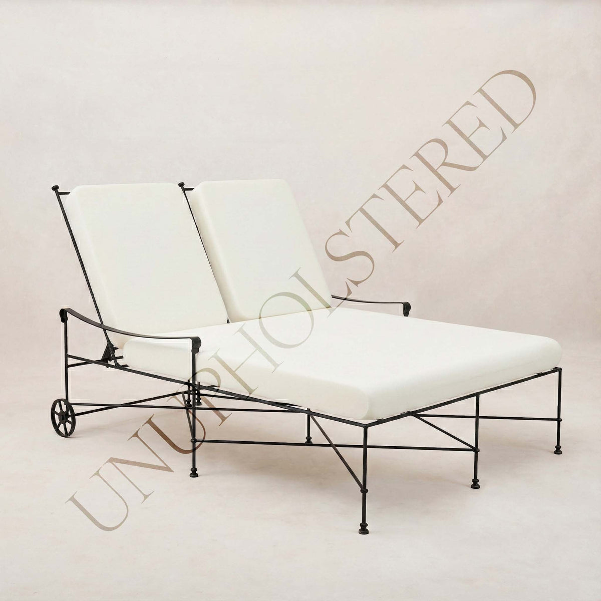 Chaise longue doble de exterior Provence - Boucle