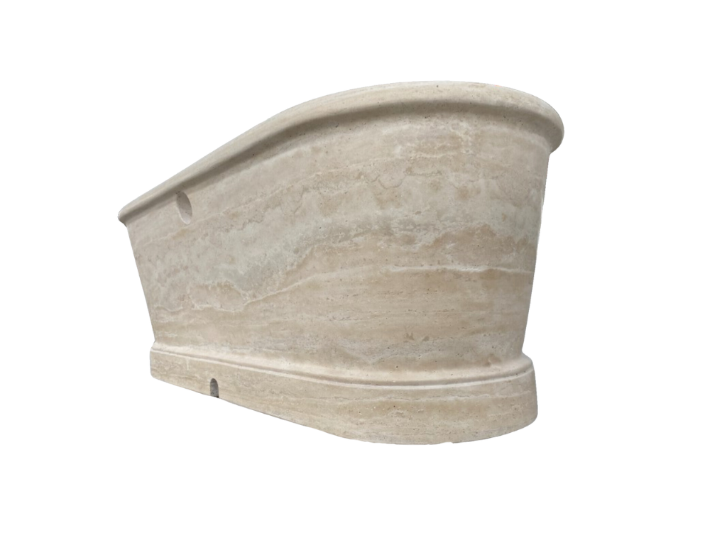 Honed Travertine Bathtub