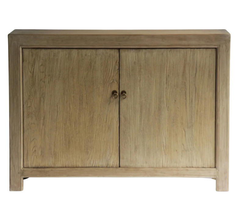 Arlo Two Door Elm Cabinet