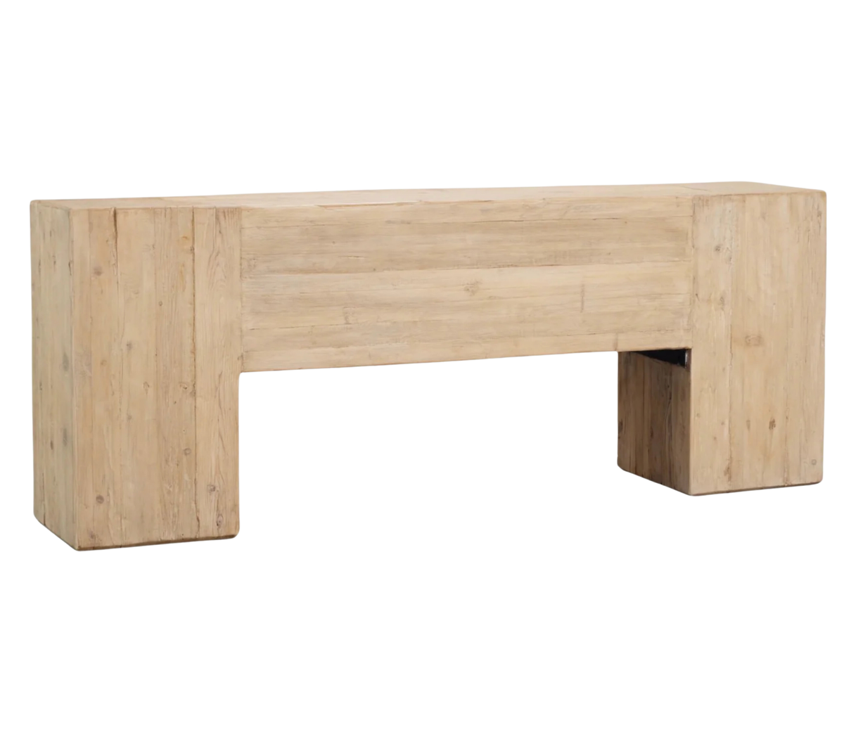 Reclaimed Elm Beam Console Table