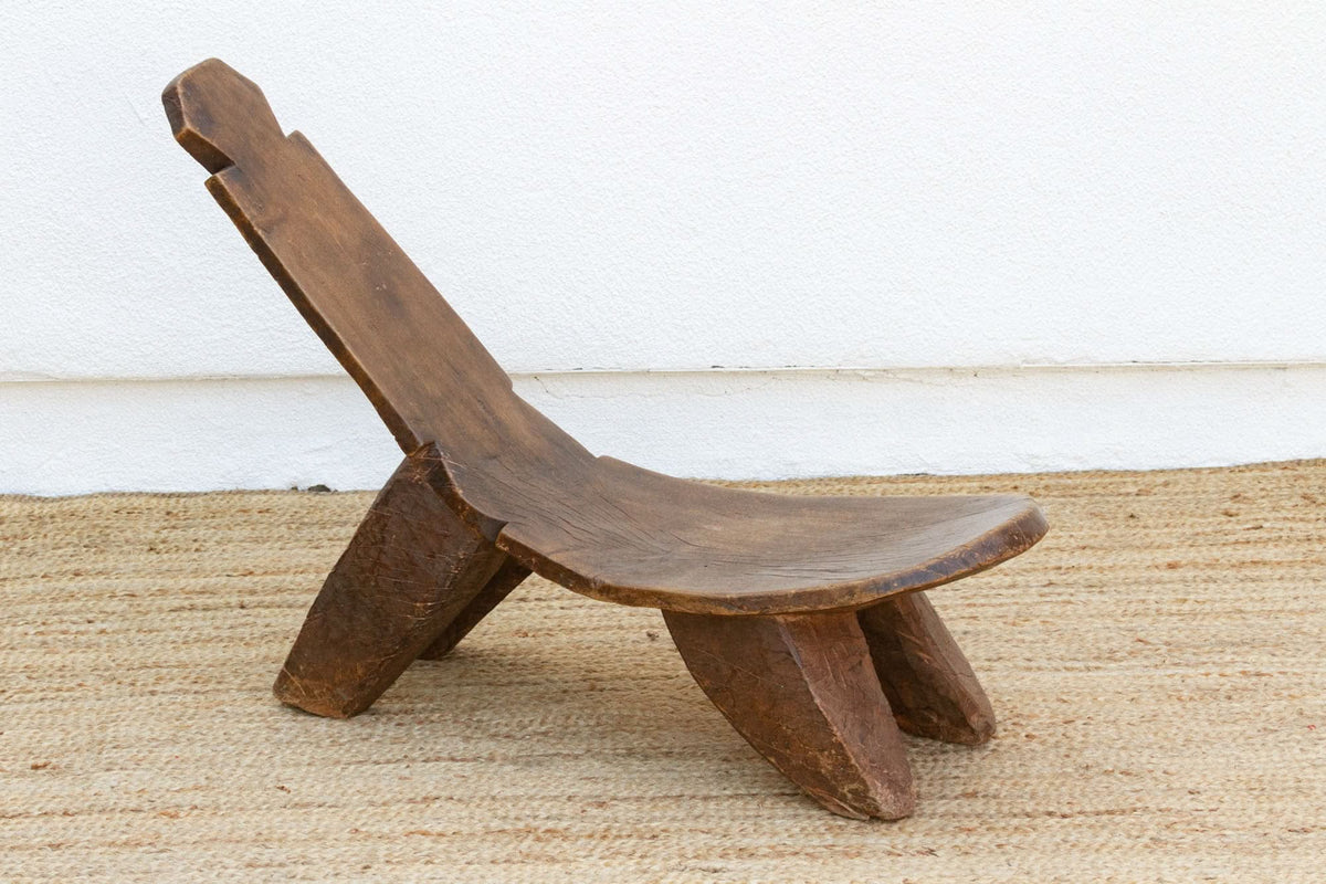 Antique Dagalo Lobi Primitive Chair - Cultheir