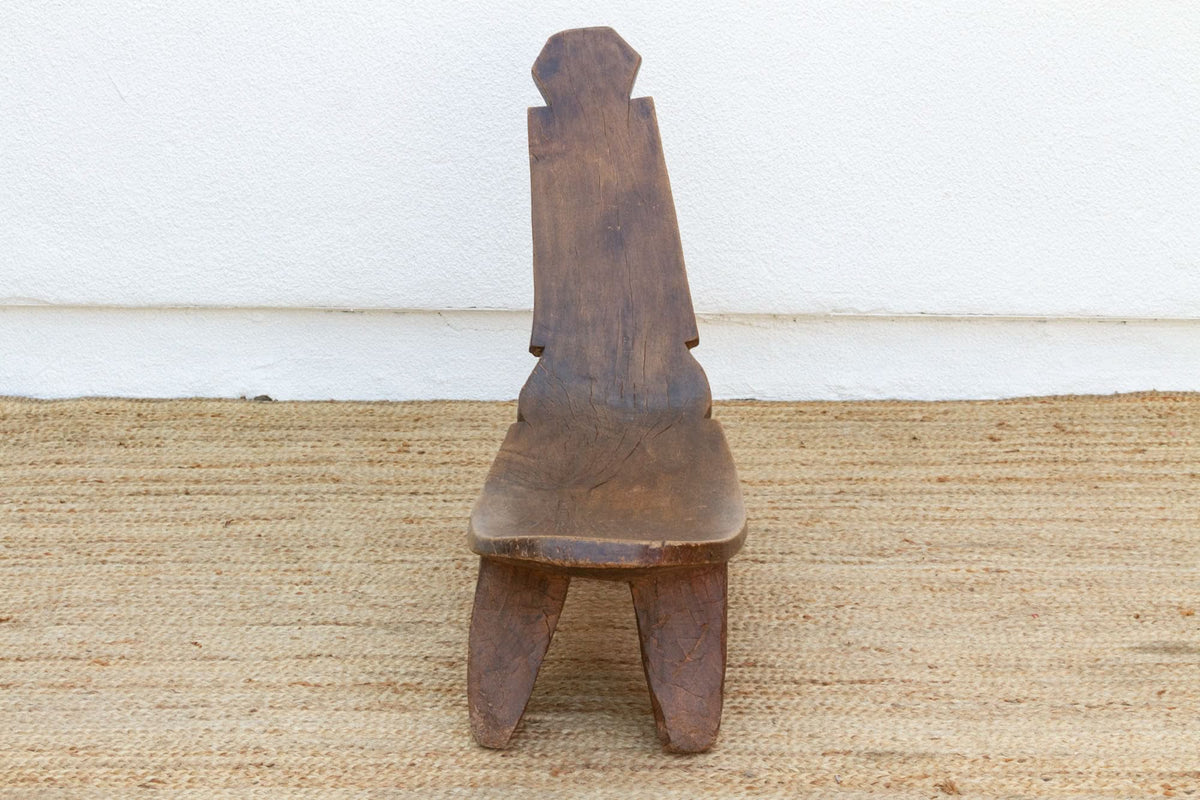 Antique Dagalo Lobi Primitive Chair - Cultheir