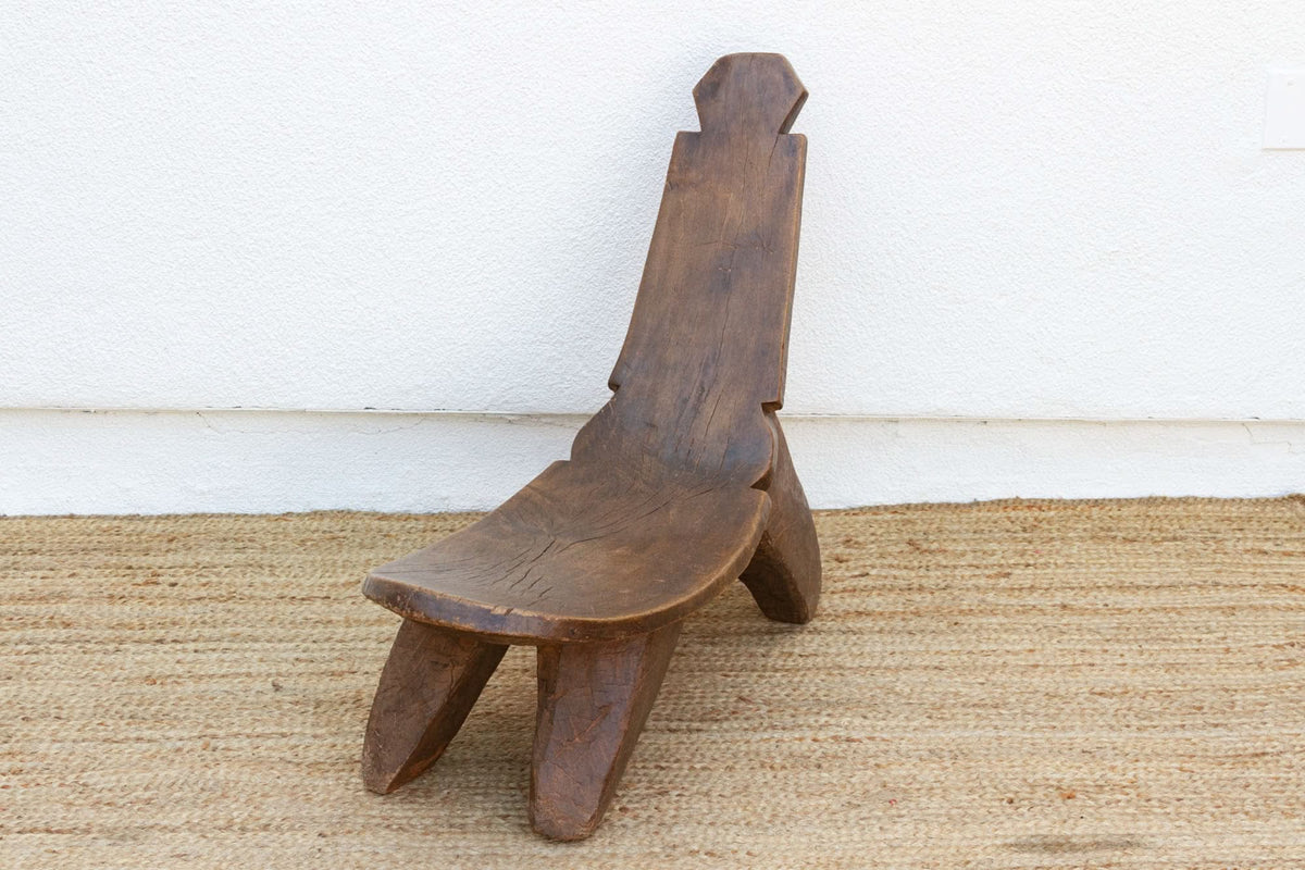 Antique Dagalo Lobi Primitive Chair - Cultheir