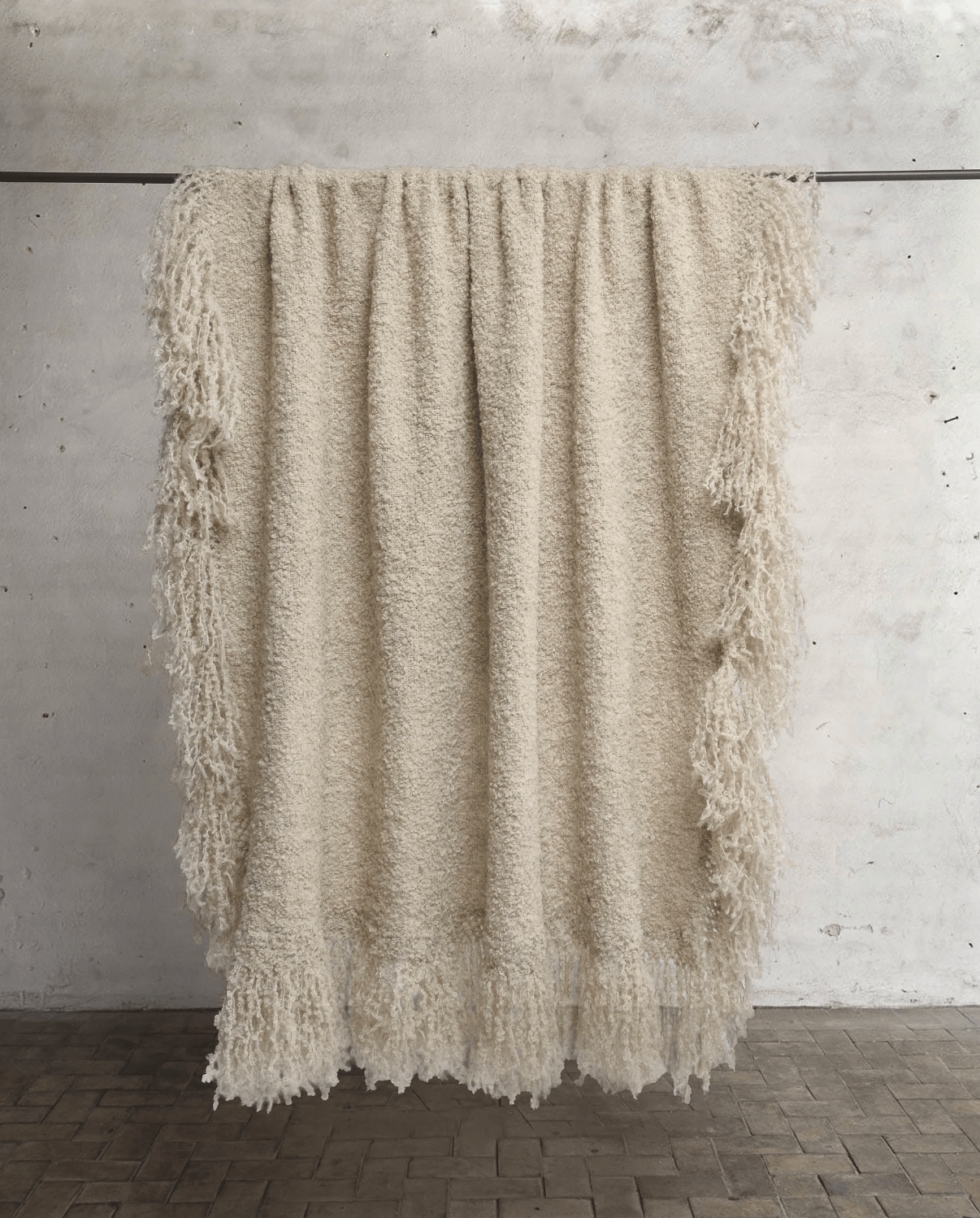 Beige Throw - Cultheir