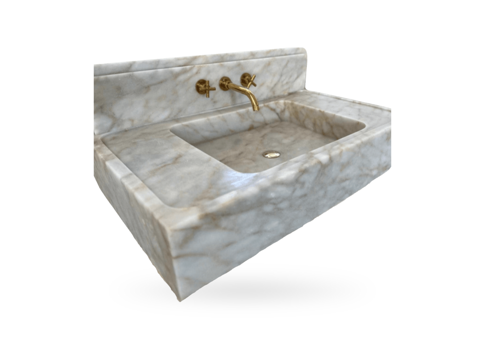 Calacatta Gold Marble Sink