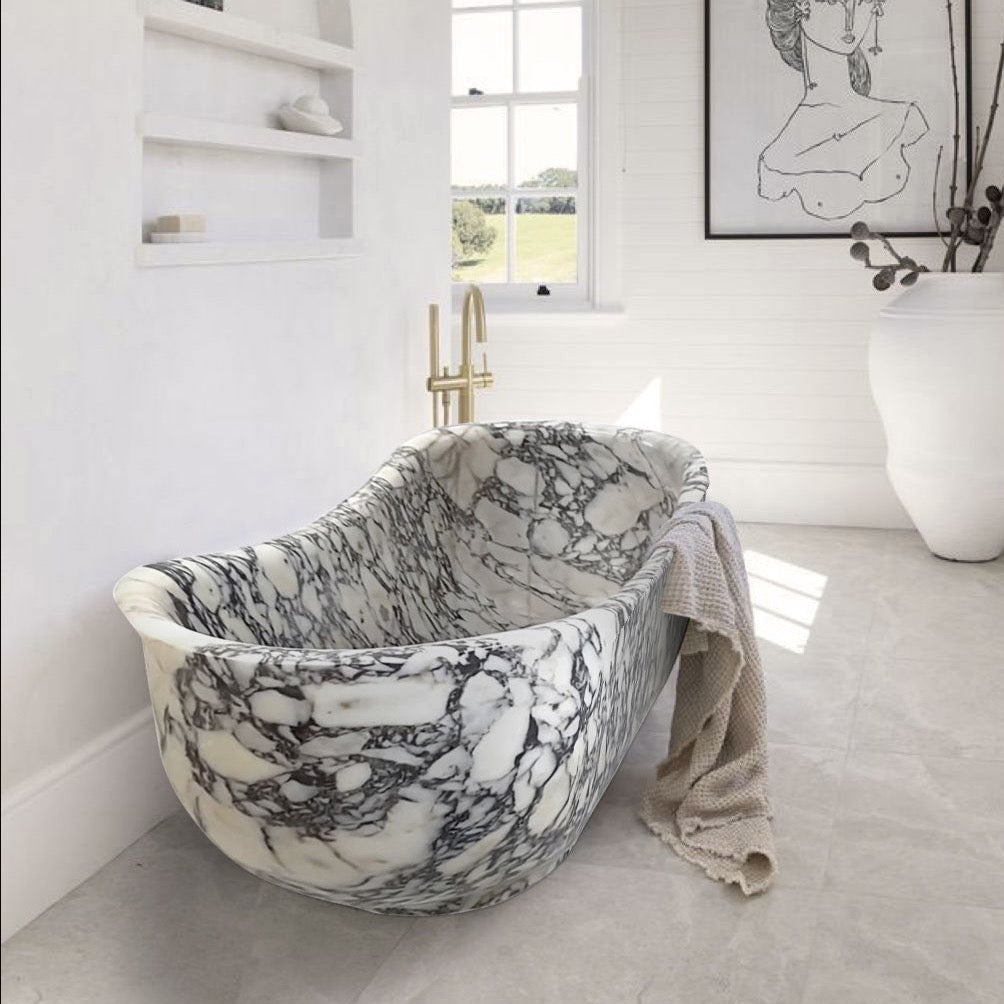 Baignoire Calacatta Viola 
