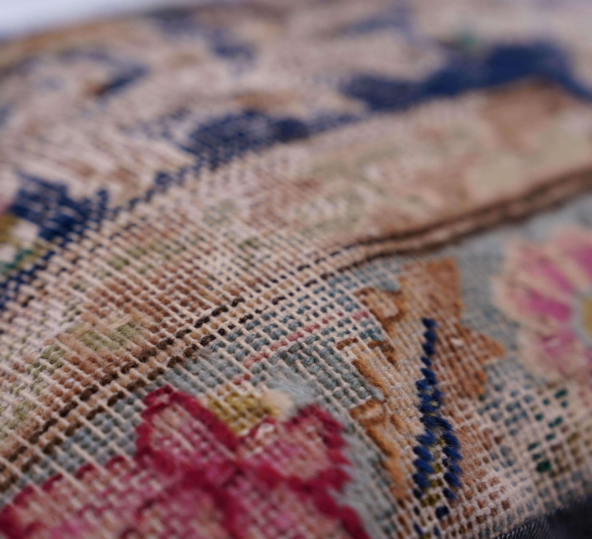 Canvello Antique Handmade Kerman Rug Pillows - 18&quot;x18&quot; - Cultheir