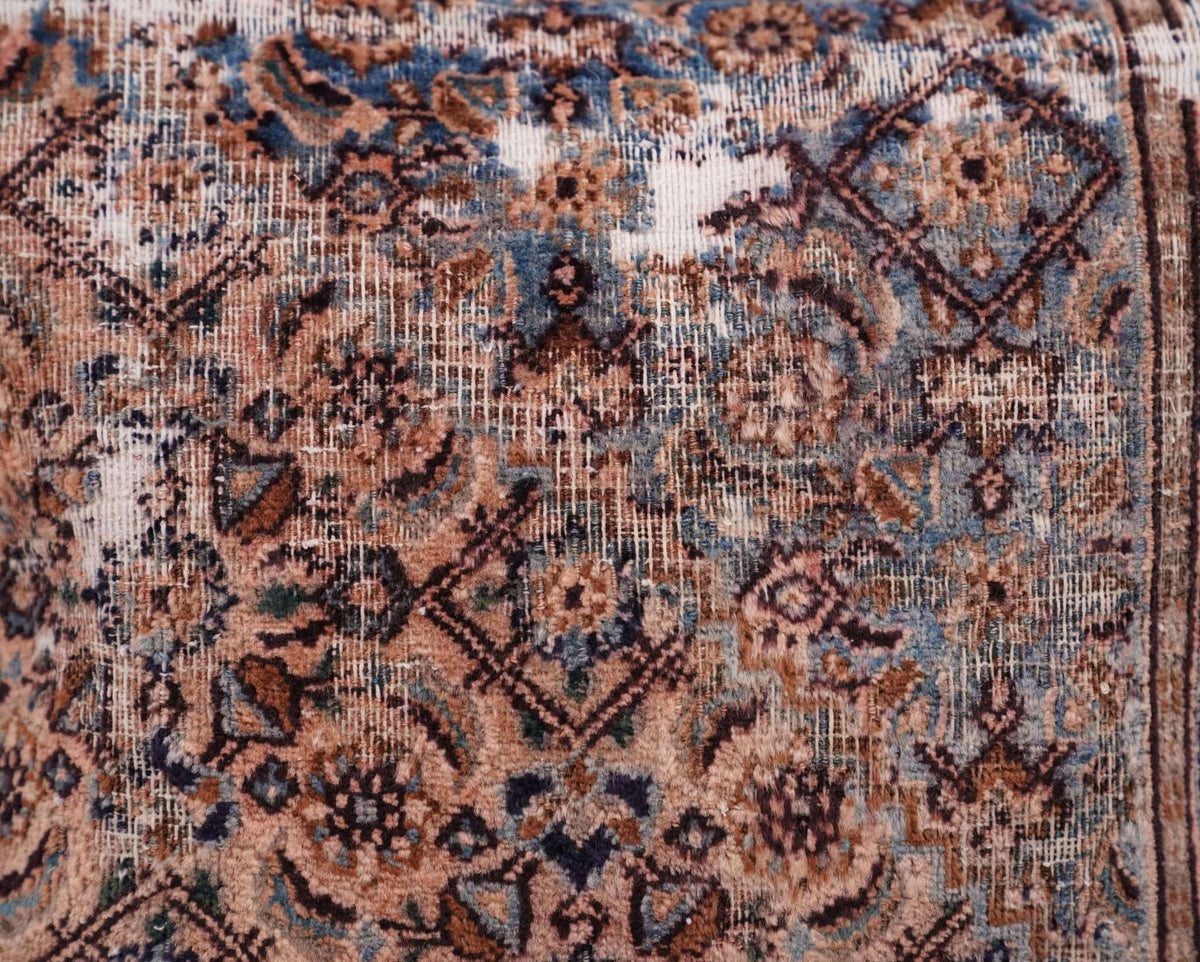 Canvello Antique Kerman Rug Bed Throw Pillows - 18&quot;x18&quot; - Cultheir