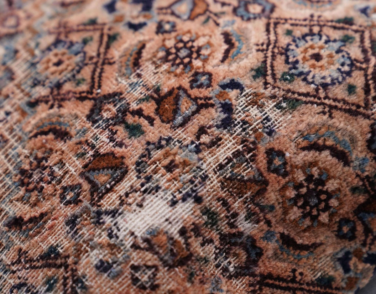 Canvello Antique Kerman Rug Bed Throw Pillows - 18&quot;x18&quot; - Cultheir