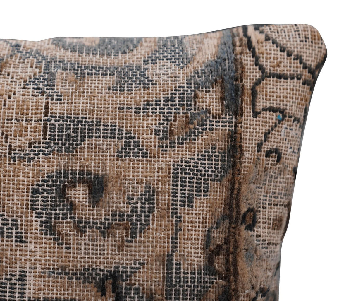 Canvello Antique Light Brown Throw Pillow - 16&quot;x16&quot; - Cultheir