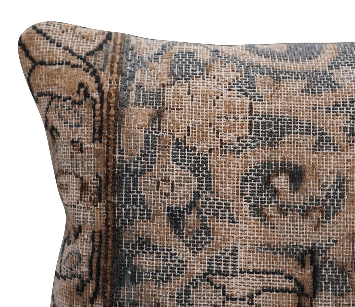 Canvello Antique Light Brown Throw Pillow - 16&quot;x16&quot; - Cultheir