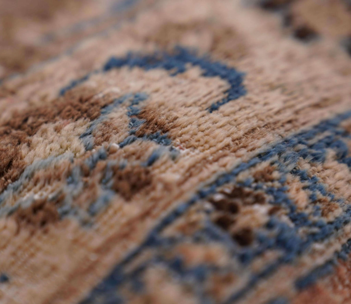 Canvello Antique Rug Brown Pillows For Couch - 16&quot;x16&quot; - Cultheir
